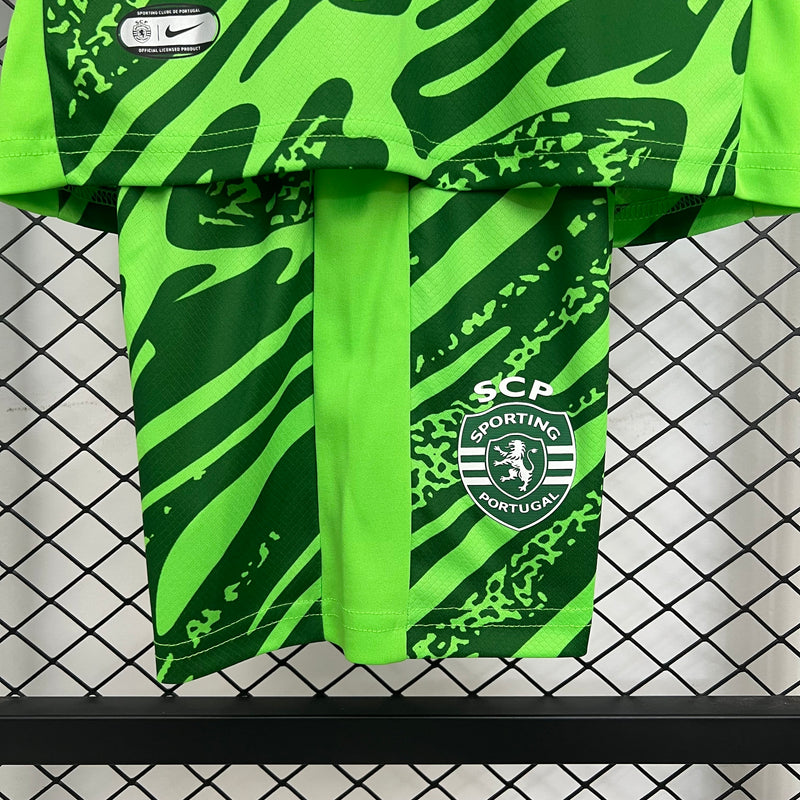 Conjunto Infantil Sporting 25/26- Guarda-Redes