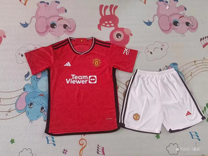 Conjunto Infantil Manchester United 2022/23 - Home