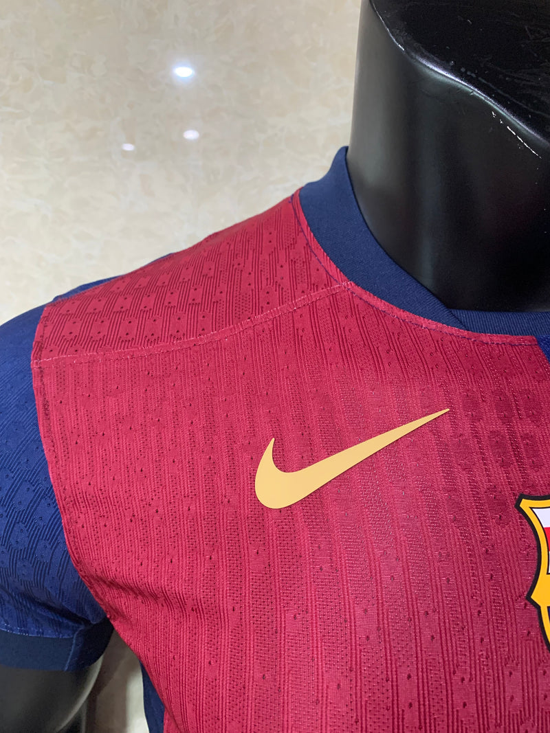 Camisola Barcelona Versão Jogador  24/25- Home