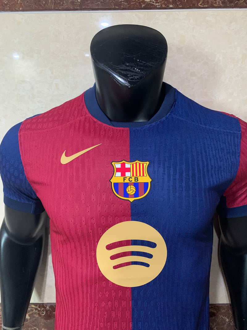 Camisola Barcelona Versão Jogador  24/25- Home