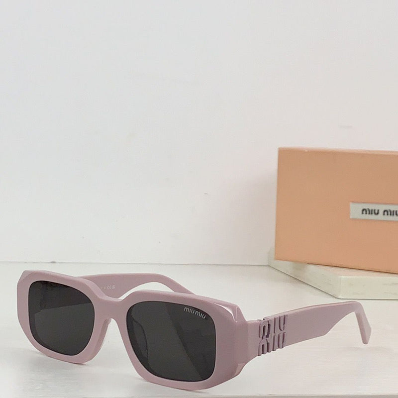 Óculos MIU MIU - Rosa/cinza