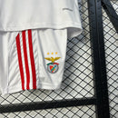 Conjunto Infantil Benfica Branco 25/26  - Away