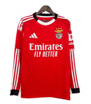 Camisola Benfica Home Manga Comprida 25/26- Lançamento