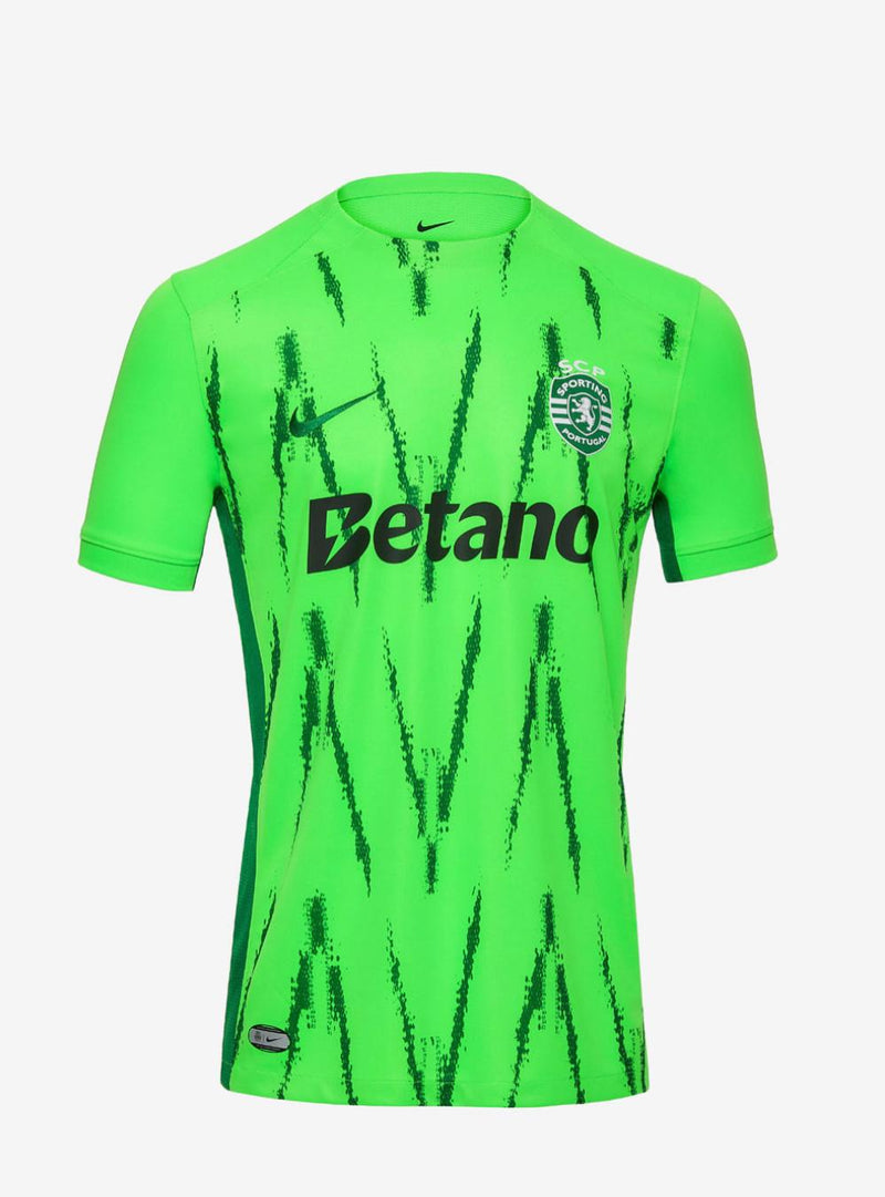 Camisola Sporting VERDE AWAY 2024/25- Lançamento