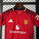 Conjunto Infantil Manchester United 25/26 - Home