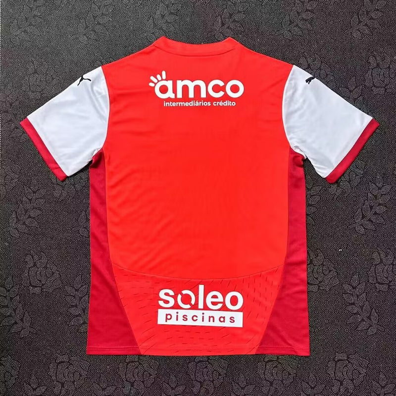 Camisola Braga Home 2024/25 - Vermelha