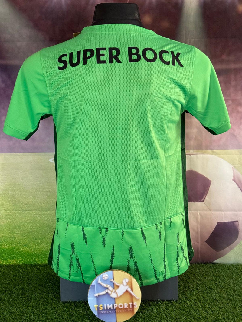 Camisola Sporting VERDE AWAY 2024/25- Lançamento