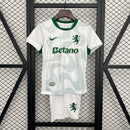 Conjunto Infantil Sporting 25/26- Alternativa Branco