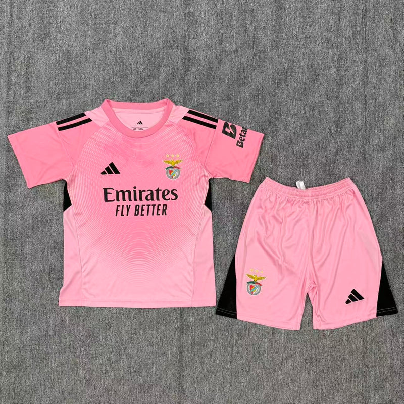 Conjunto Infantil Benfica Rosa 25/26  - Home