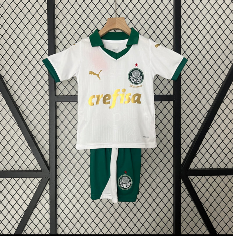 Kit Infantil Palmeiras Branco 2024/2025