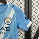 Conjunto Infantil Manchester City 25/26 - Home - Azul