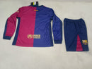 Conjunto Infantil Barcelona Manga Comprida 24-25 HOME