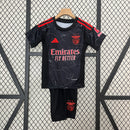 Conjunto Infantil Benfica 2024/25 - - AWAY PRETO