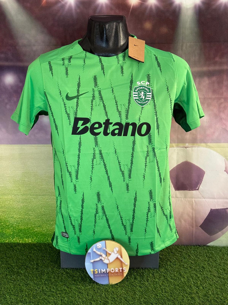 Camisola Sporting VERDE AWAY 2024/25- Lançamento