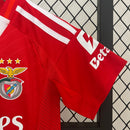 Conjunto Infantil Benfica 2024/25 - - Home Vermelho