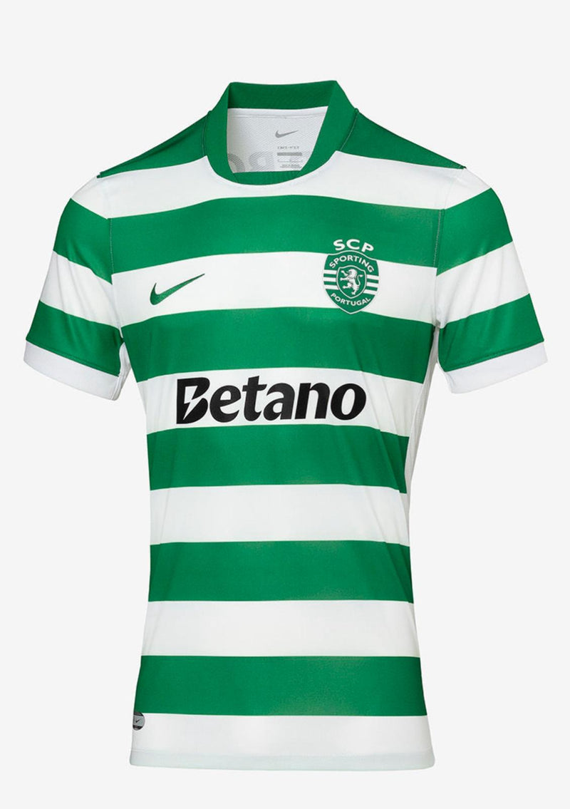 Camisola Sporting Home Lançamento 25/26