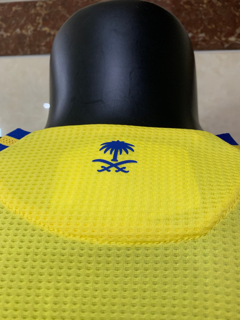 Camisola Al Nassr Versão Jogador 24/25 Home