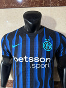 Camisola Inter de Milão Home Versão Jogador 2025/26
