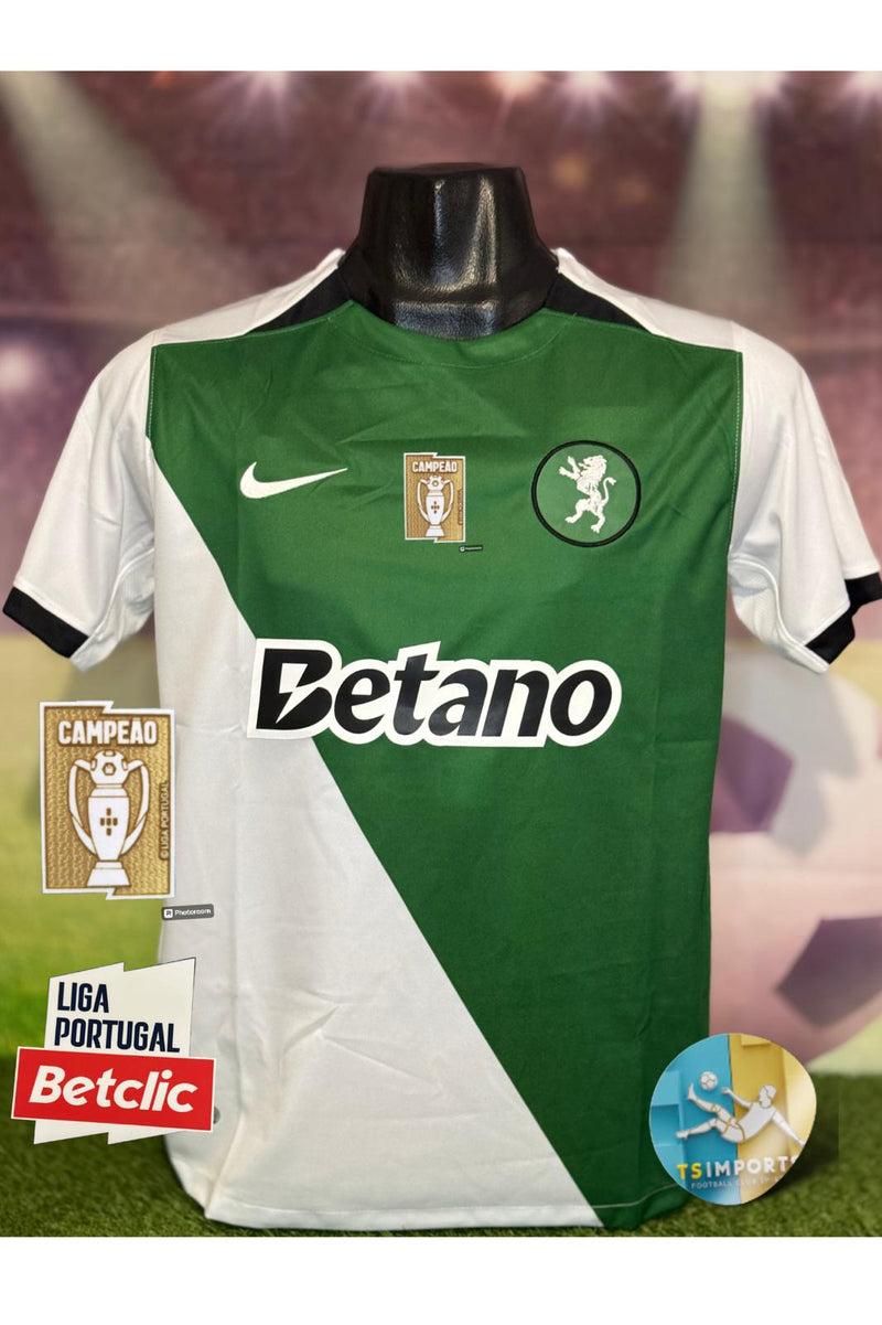 Camisola Sporting STROMP- Patchs Nacional  2024/25