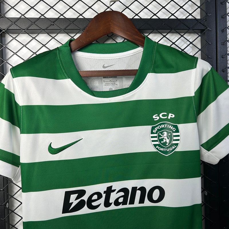 Camisola Sporting Feminina Home Lançamento 25/26