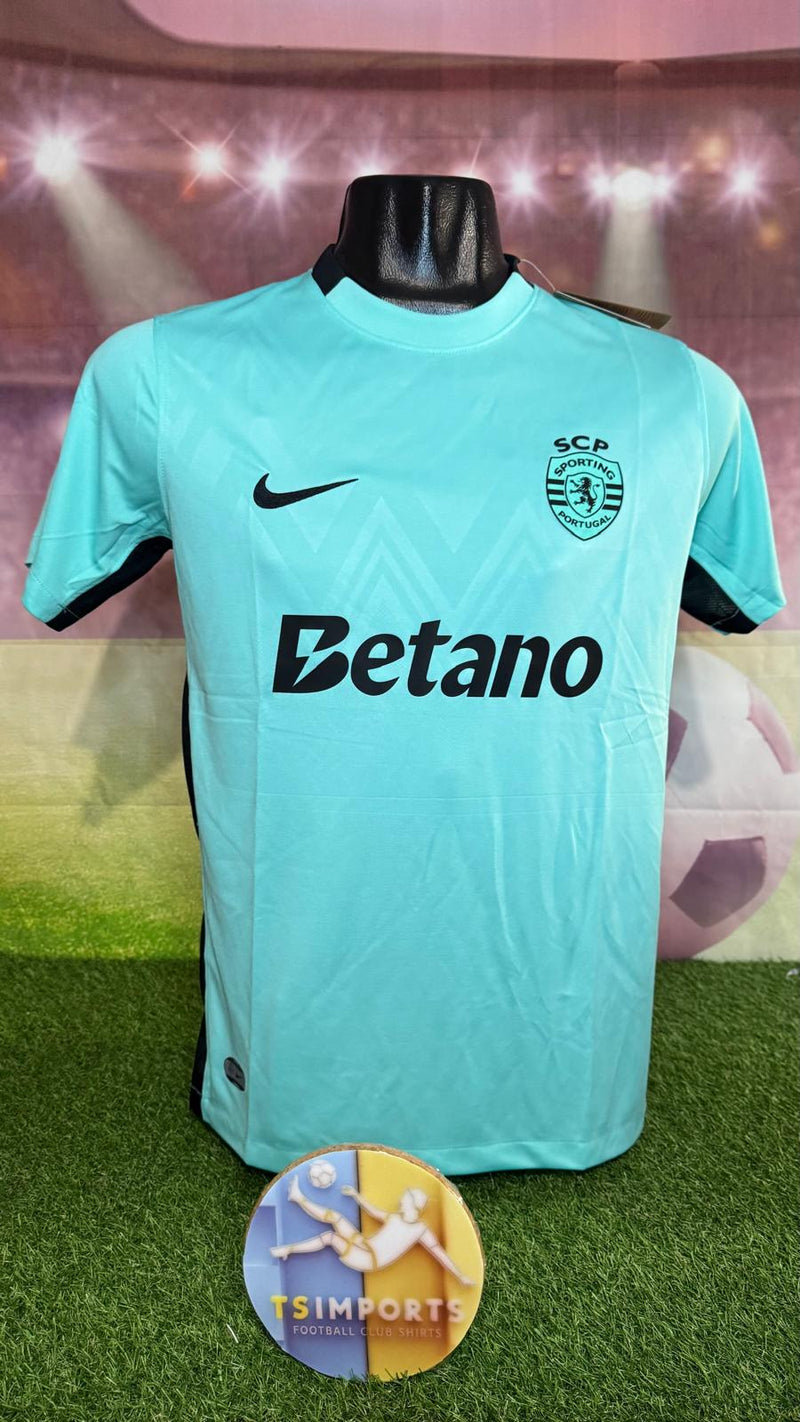 Camisola Sporting Away III Lançamento 25/26