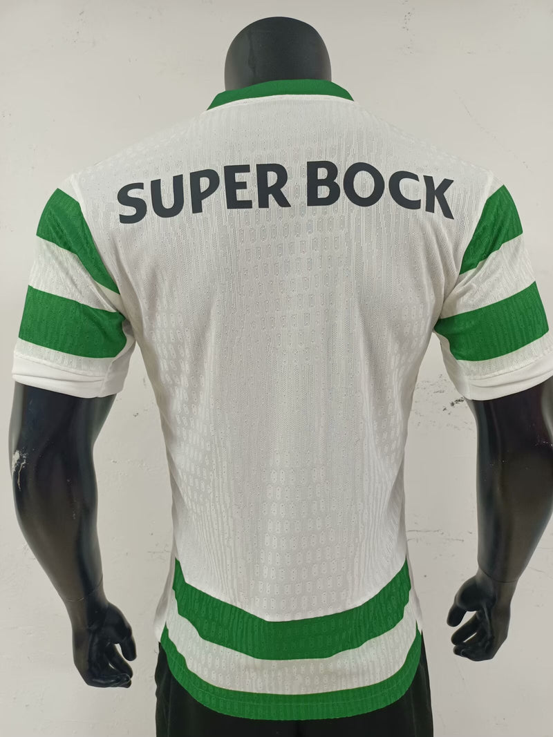 Camisola Sporting Home- Versão Jogador 2025/26- Lançamento