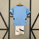 Conjunto Infantil Manchester City 2024/25 - Home - Azul