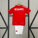 Conjunto Infantil Benfica 2024/25 - - Home Vermelho