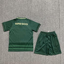 Conjunto Infantil Sporting Concept 2024/25- Home - Verde