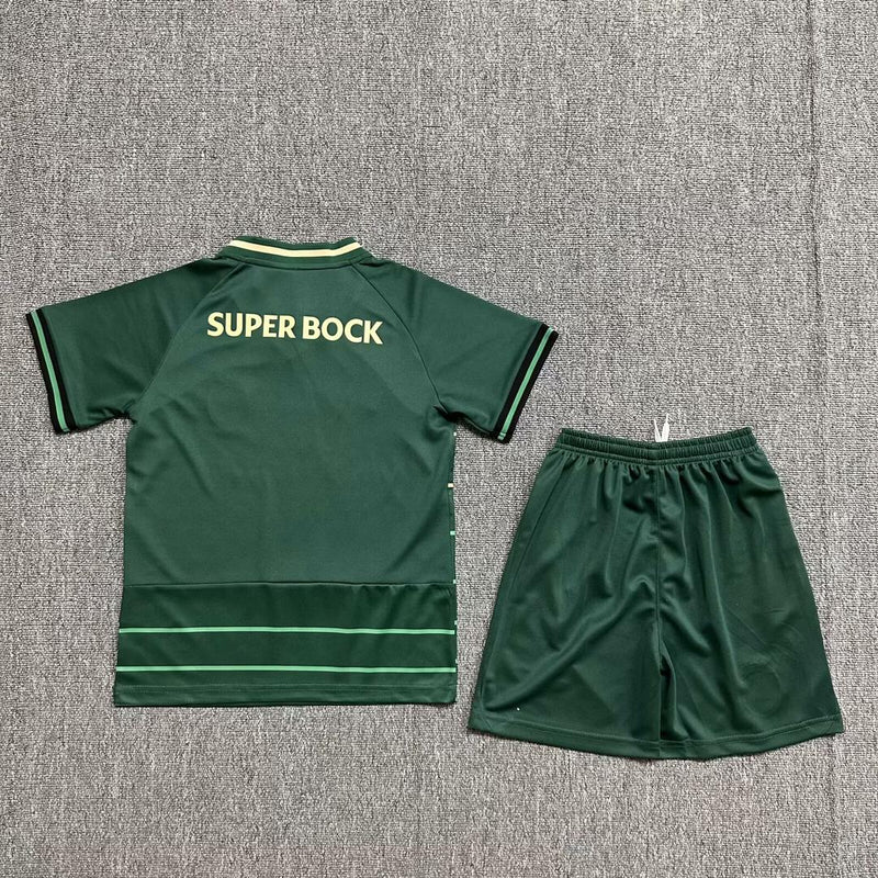 Conjunto Infantil Sporting Concept 2024/25- Home - Verde