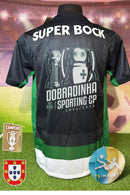 Camisola Sporting Comemorativa "Dobradinha Nacional 25"