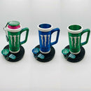 Caneca Monster Tampo de Rosca Blue/green 500ml
