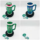 Caneca Monster Tampo de Rosca Blue/green 500ml