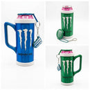 Caneca Monster Tampo de Rosca Blue/green 500ml