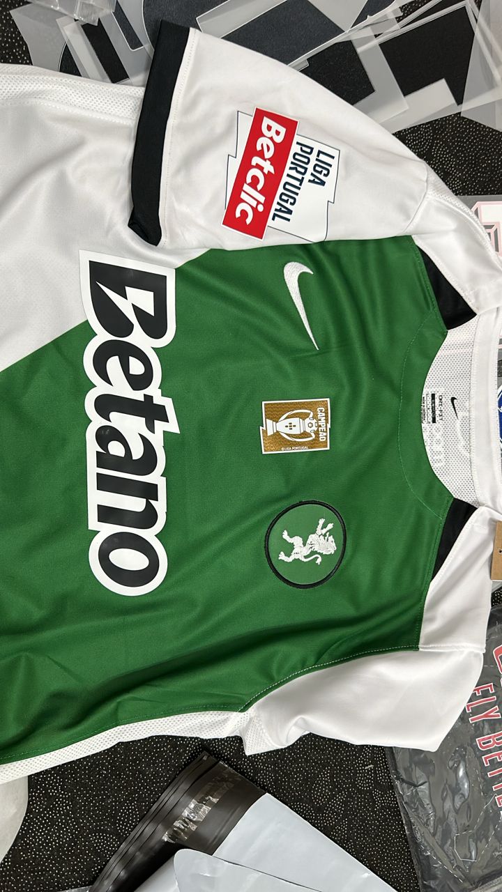 Camisola Sporting STROMP- Patchs Nacional  2024/25