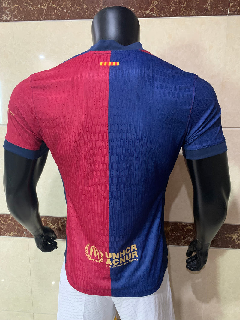 Camisola Barcelona Versão Jogador  24/25- Home