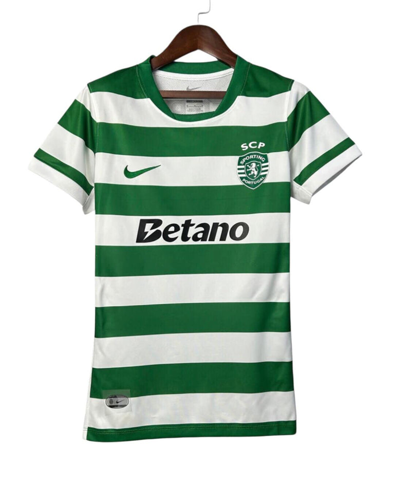 Camisola Sporting Feminina Home Lançamento 25/26