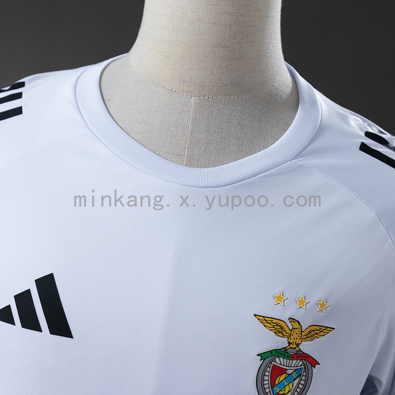 Camisola Benfica Aquecimento Branca 25/26-Lançamento