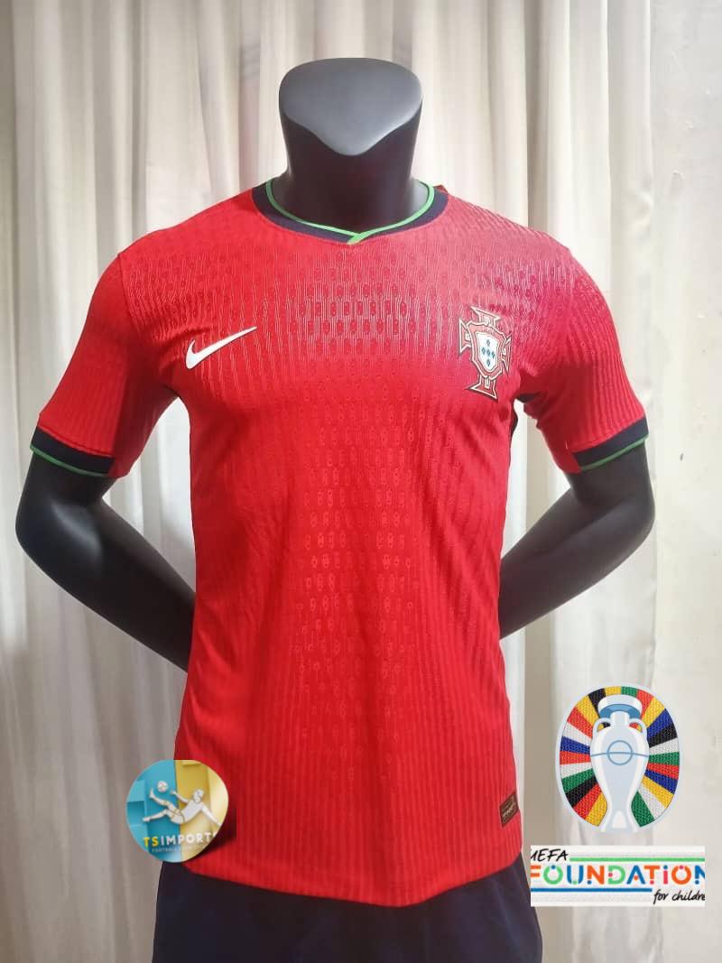 Camisola Seleção Portugal-2024/25 Versão Jogador Home - Eurocopa