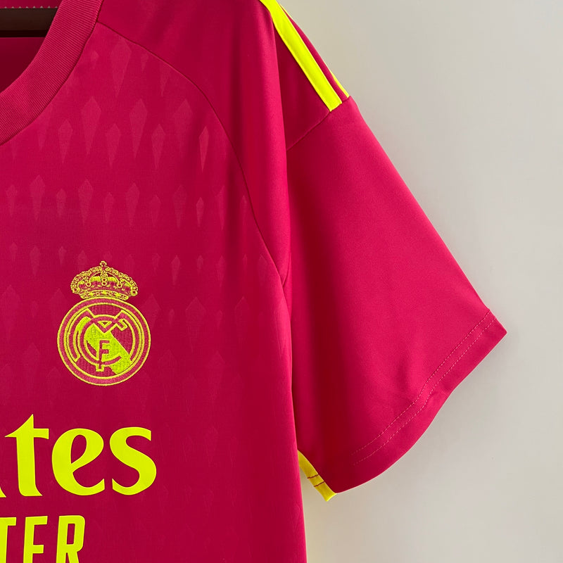 Camisola Real Madrid-Guarda Redes-Versão Magenta 2023/24