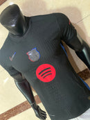 Camisola Barcelona Versão Jogador II Preta 24/25- Away
