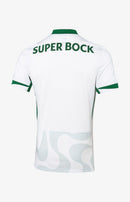 Camisola Sporting Alternativa Branca 2025/26- Patch Nacional