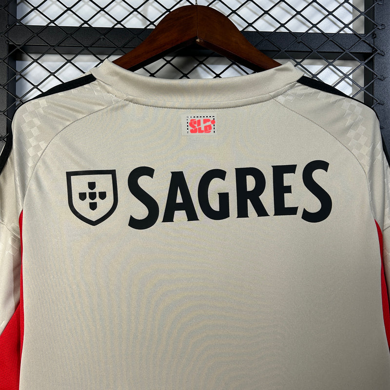 Camisola Benfica Alternativo Beje 25/26