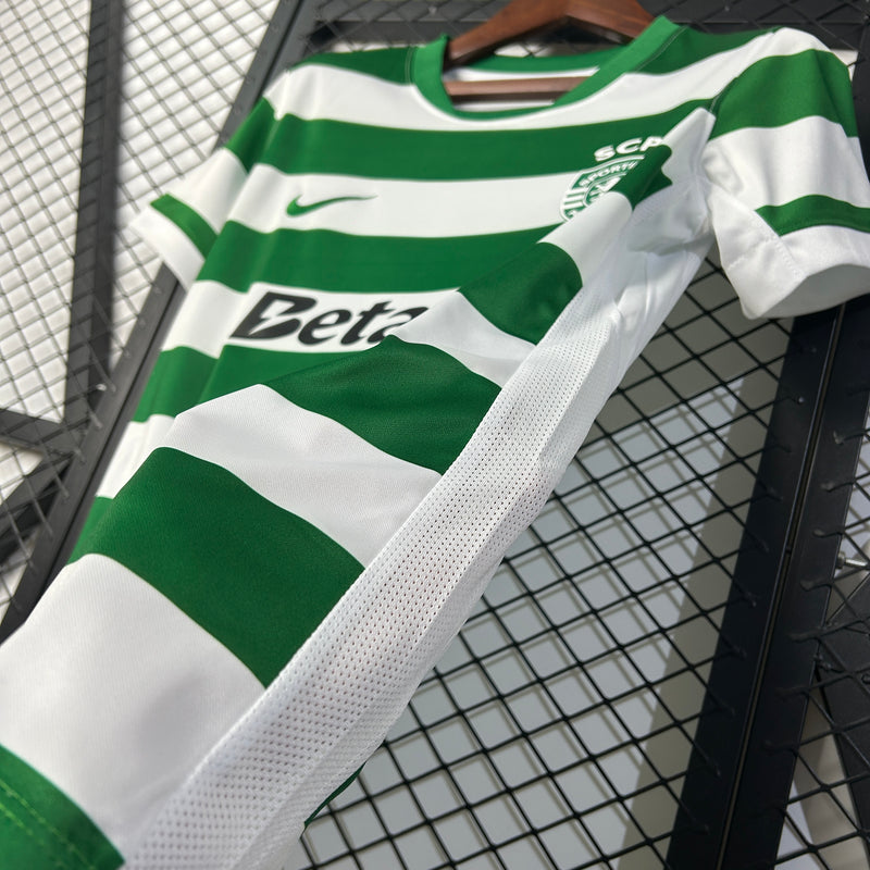 Camisola Sporting Feminina Home Lançamento 25/26