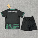 Conjunto Infantil Sporting 25/26- Alternativa III Preto