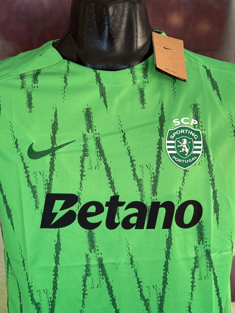 Camisola Sporting VERDE AWAY 2024/25- Lançamento