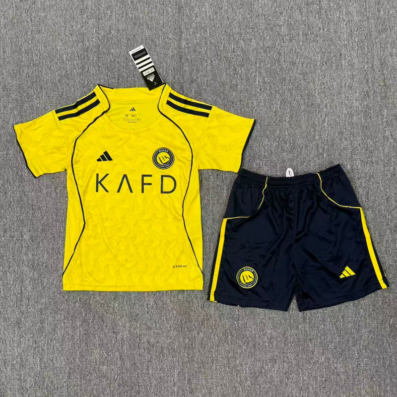 Conjunto Infantil Al Nassr 25/26 Home