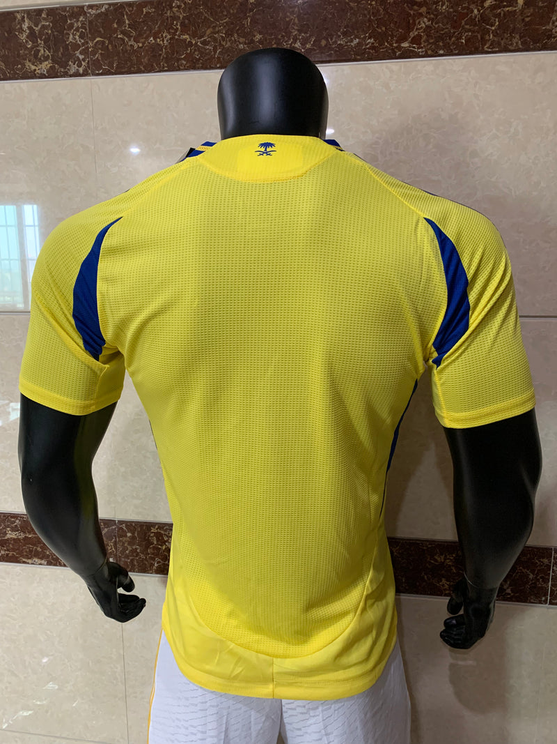 Camisola Al Nassr Versão Jogador 24/25 Home
