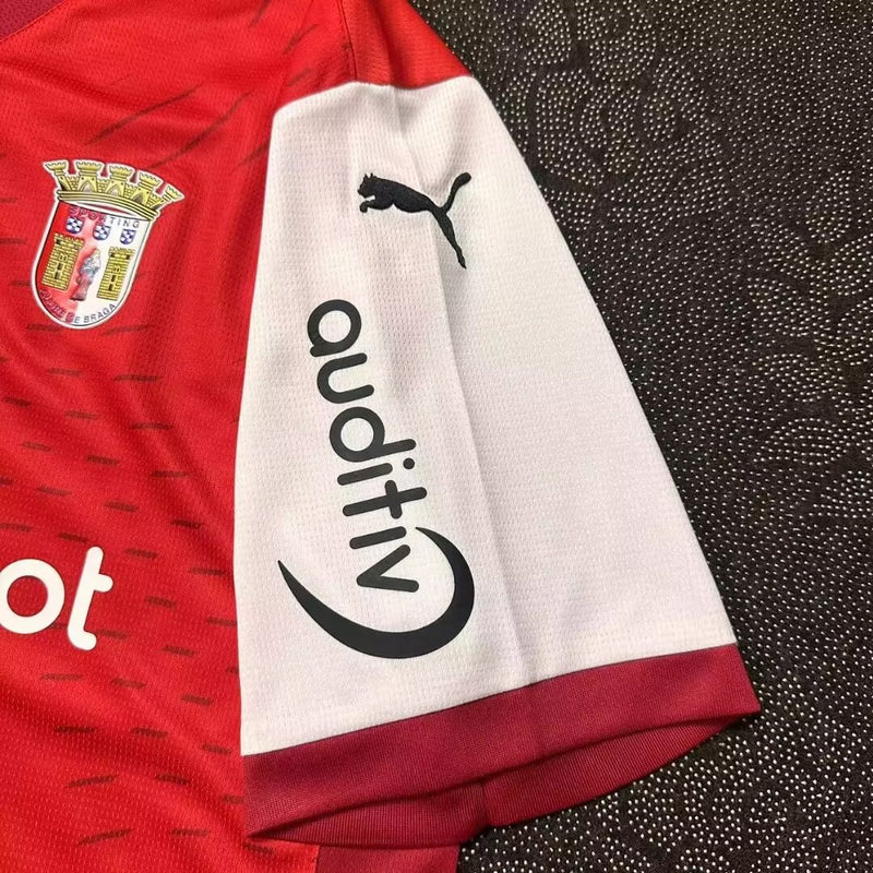 Camisola Braga Home 2024/25 - Vermelha