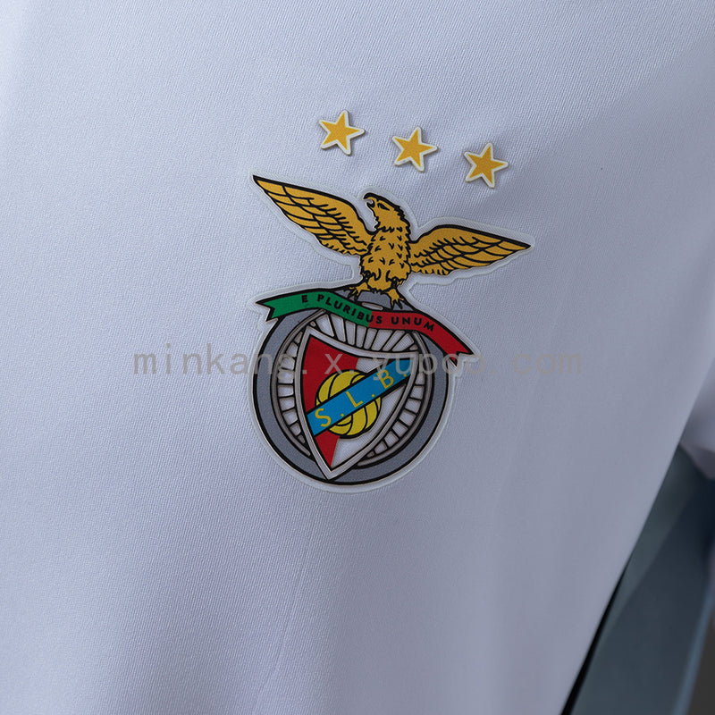 Camisola Benfica Aquecimento Branca 25/26-Lançamento